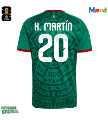 Mexico Henry Martin #20 Replika Hjemmebanetrøje VM 2026 Kortærmet